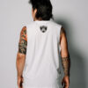 "Raiders" Muscle Tank - White