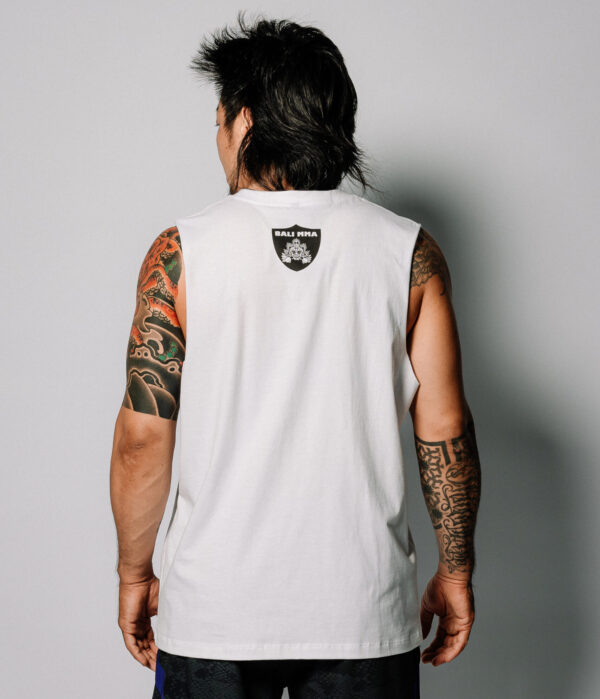 "Raiders" Muscle Tank - White