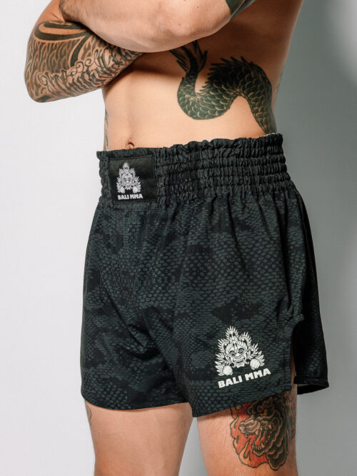 Muay Thai Short "Black Mamba"