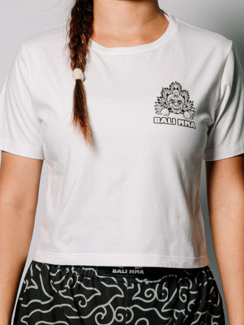 "Classic" Crop Top - White