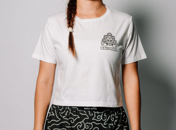 "Classic" Crop Top - White