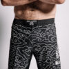Grappling Short "Black Batik"