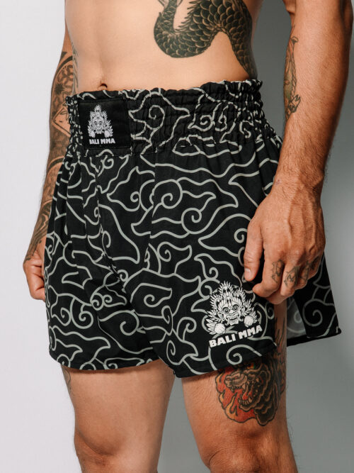 Muay Thai Short "Black Batik"
