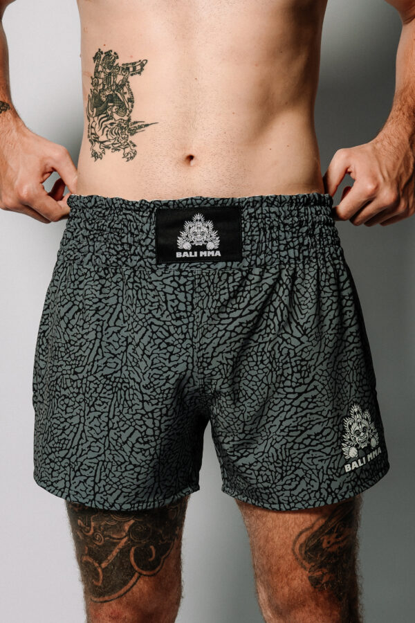 Muay Thai Short "Grey Cement"