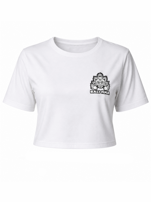 "Classic" Crop Top - White