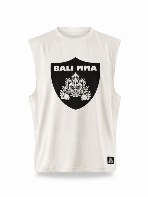 "Raiders" Muscle Tank - White