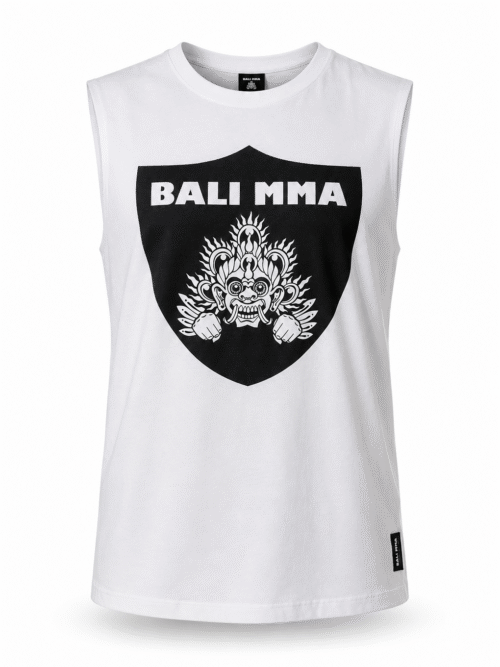 "Raiders" Muscle Tank - White