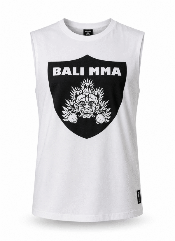 "Raiders" Muscle Tank - White