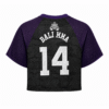 Ladies Crop Top #14 - Black Mamba